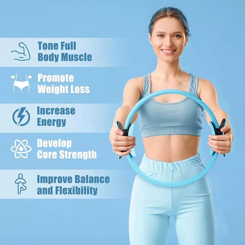 Yoga and Pilates Ring for Pelvic Floor Training and Flexibility