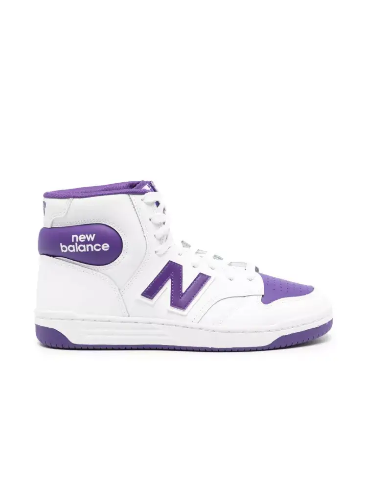 New Balance High-Top 480 Purple Sneakers